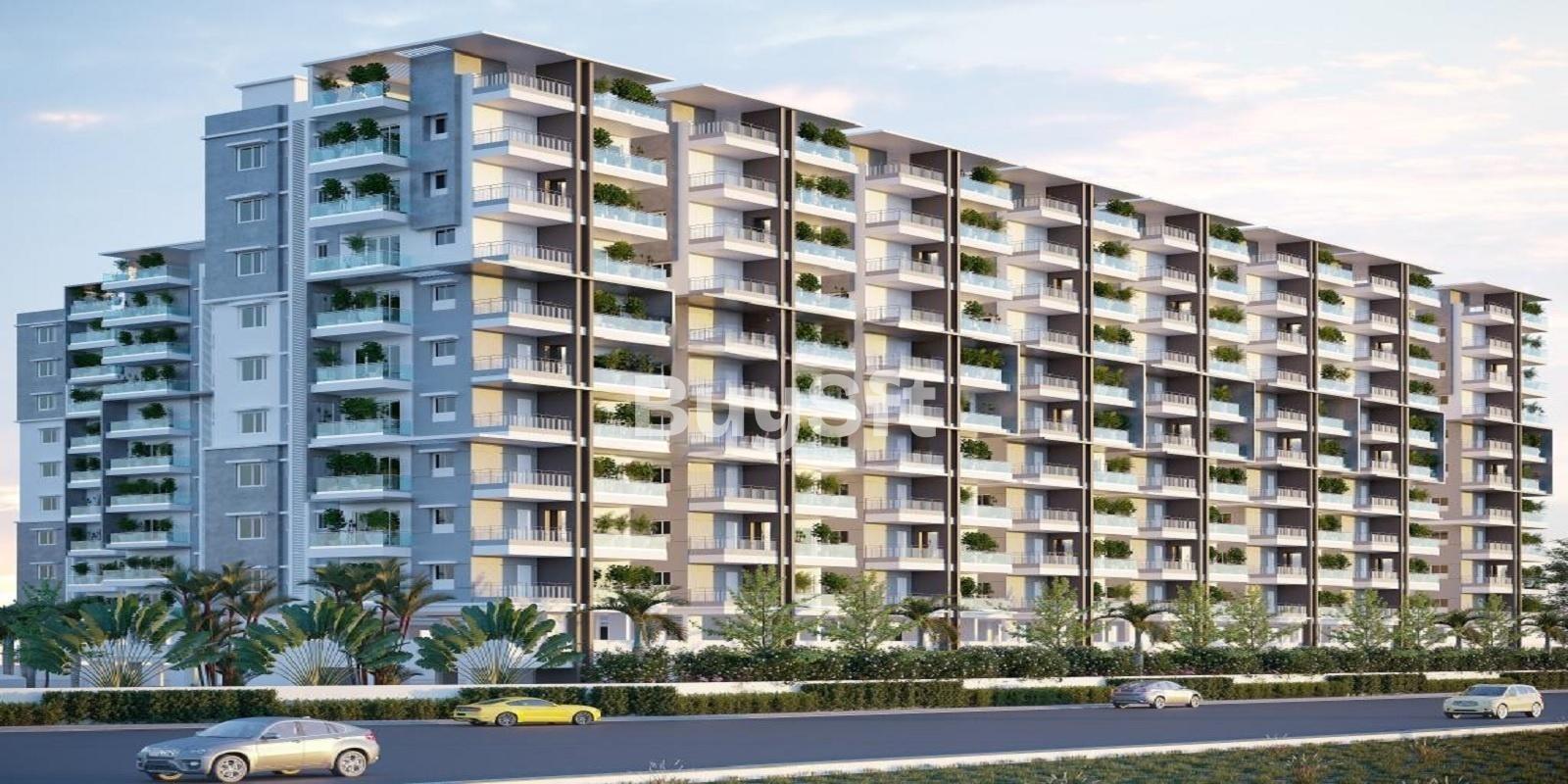 2BHK floor plan
