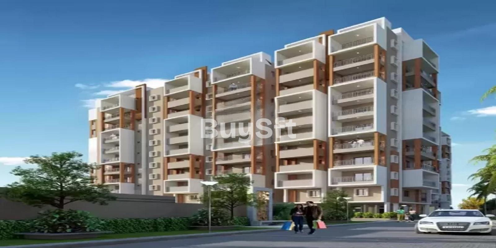2BHK floor plan