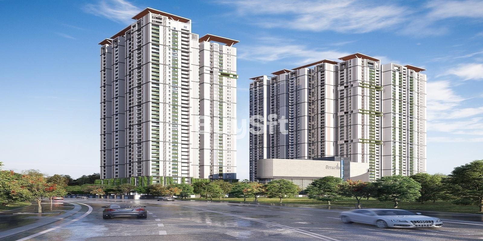 2BHK floor plan