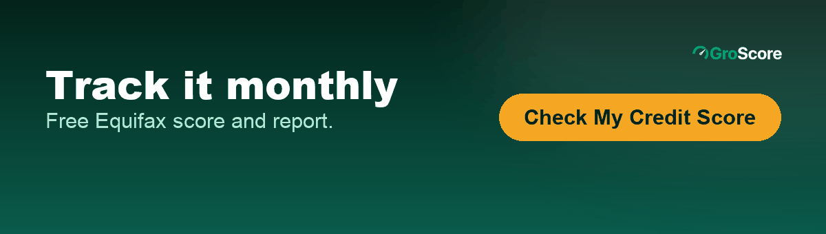 Track your Equifax score free on GroScore