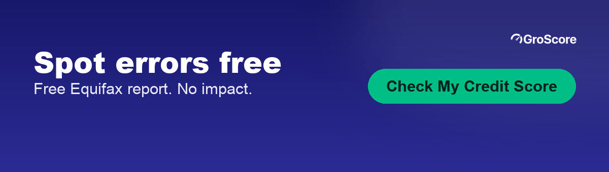 Check your credit score free on GroScore
