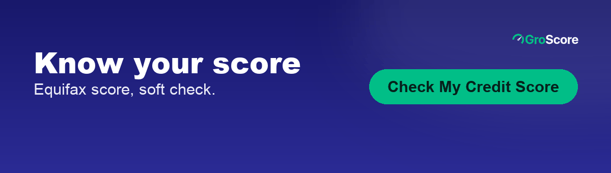 Check your credit score free on GroScore before you apply