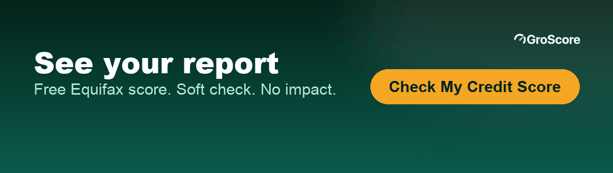 Check your credit score free on GroScore