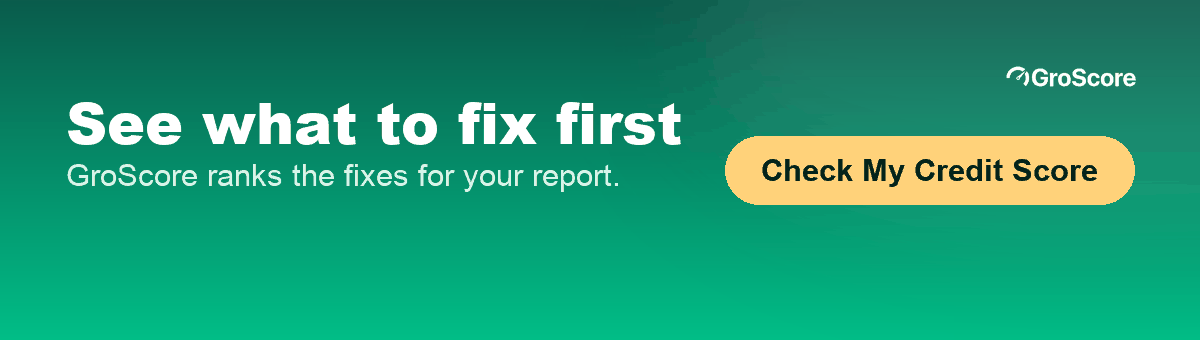 See your card utilisation and fixes on GroScore