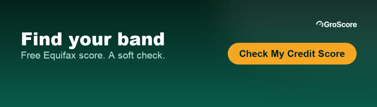 Check your free Equifax credit score on GroScore