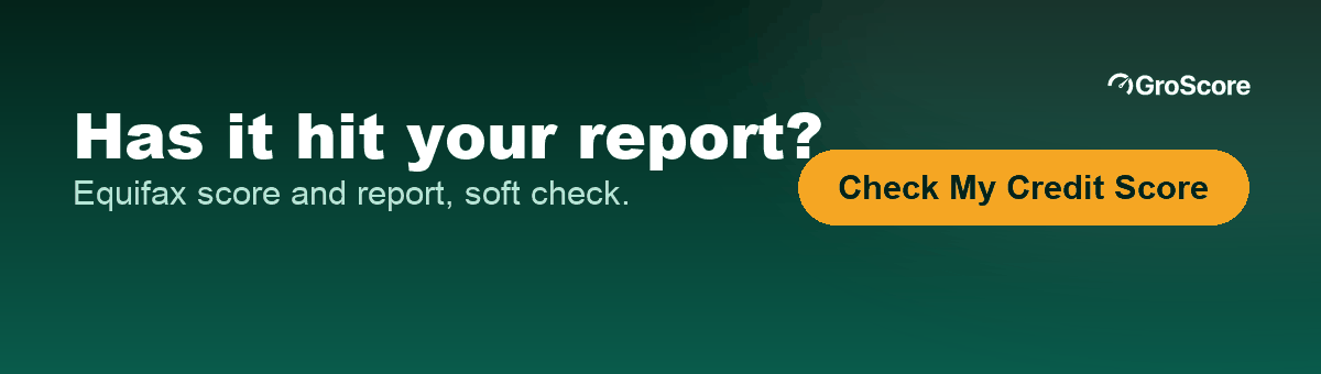 Check your free Equifax credit score on GroScore