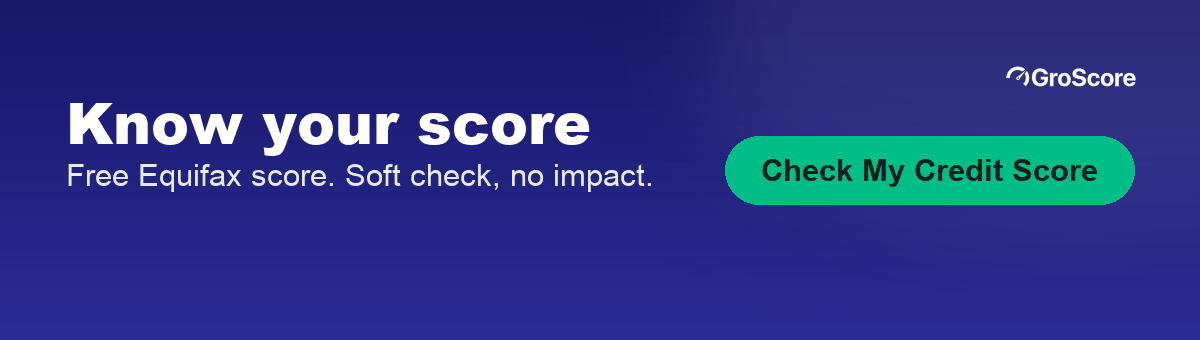 Check your credit score free on GroScore