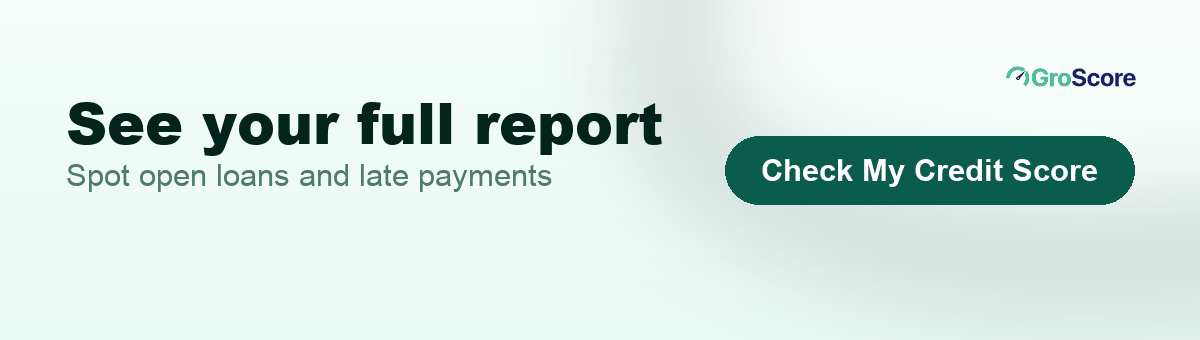 See your full credit report on GroScore