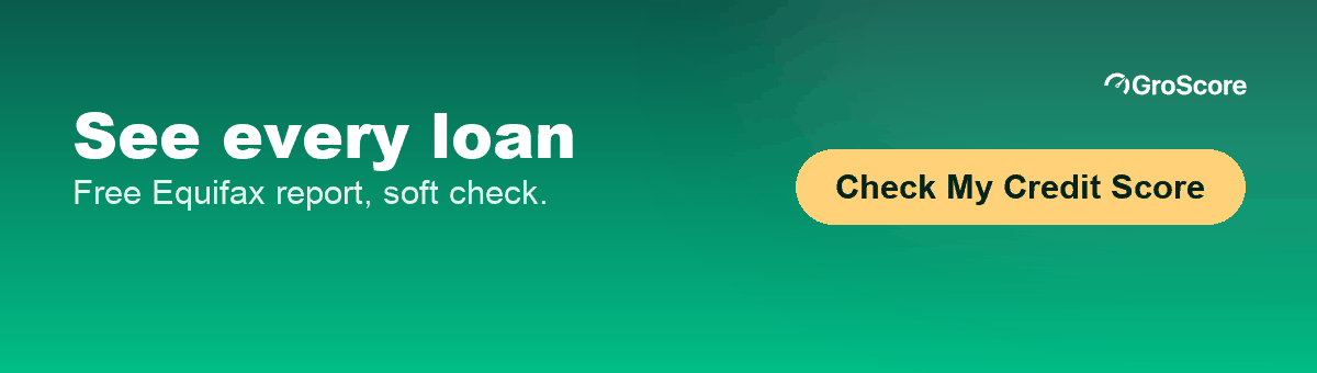 Check your free Equifax credit report on GroScore