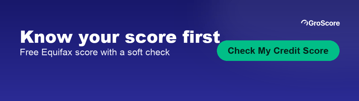 Check your credit score free on GroScore