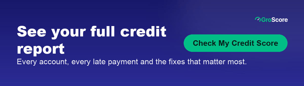 See your full credit report on GroScore