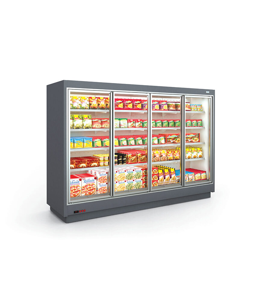 Supermarket Freezer Saudi Arabia Vertical Freezer Retail Industry