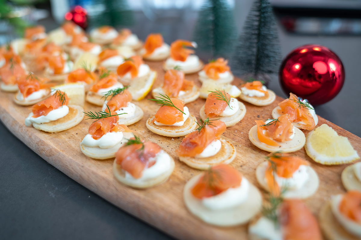 Festive cooking 3 ingredient blinis, ready in minutes The Hello Chef