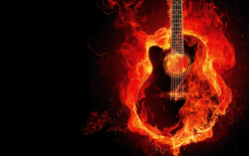 Graphic Design Guitar Creative