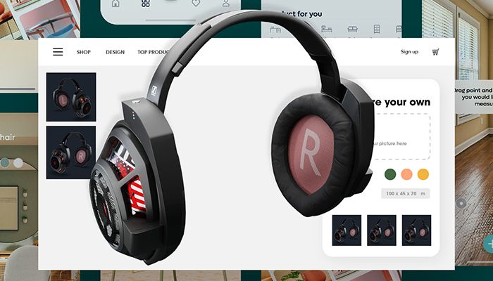 Headphone ecommerce model