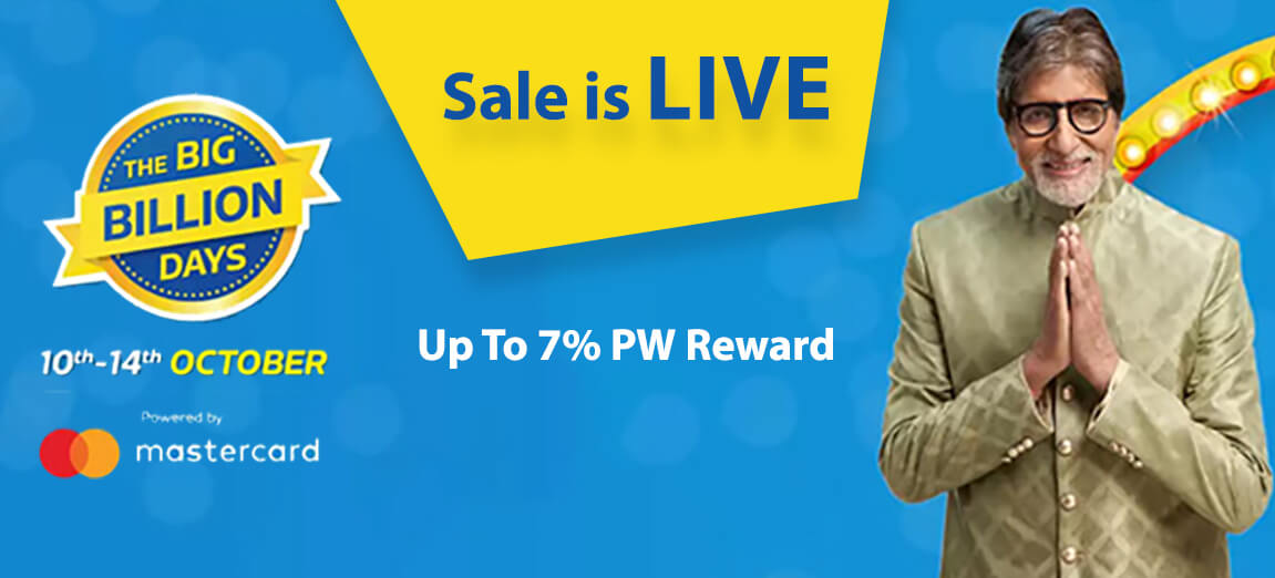 Flipkart Big Billion Days Offers October 10th - 14th,2018