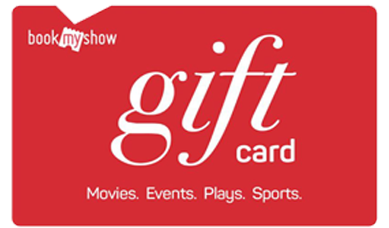 BookMyShow E-Gift Card