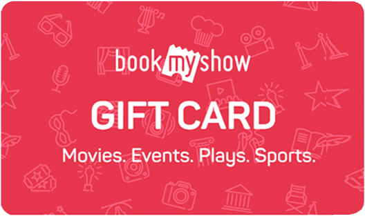 BookMyShow E-Gift Card