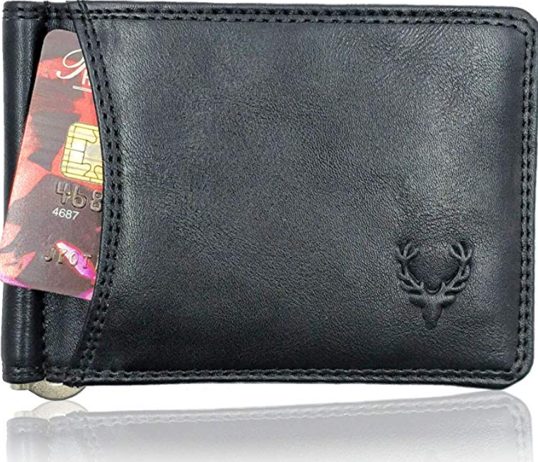 Allen-Solly-Money-Clip-Wallet-Leather-Wallet-starting-at-Rs.299-80%-worth-Rs.3,000-Amazon