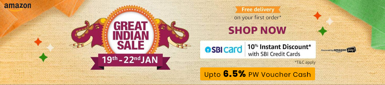 Amazon Great Indian Sale Offers January 19th - January 22nd,2020