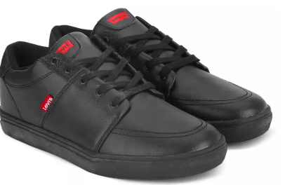 Levi's-ECHO-II-Sneakers-For-Men-Black-60%-OFF-On-Shoes-Flipkart