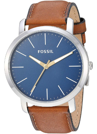 Fossil-Analog-Blue-Dial-Men's-Watch-Valentine's-Day-Gifts-50%-Off-on-Fossil-Watches-Amazon