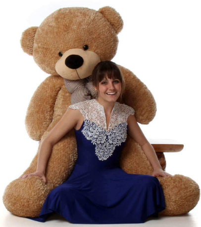 CLICK4DEAL-Soft-5-Feet-Brown-Teddy-Valentines-Day-Decor-At-Rs.159-Amazon