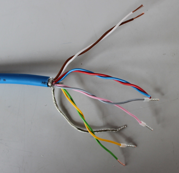 Rheonics intrinsically safe EX ia cable for connecting inline viscometer SRV and inline density meter SRD