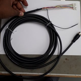 Standard sensor cable for rheonics SRV, SRD, DVP, DVM inline viscosity and density sensors