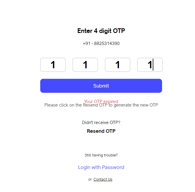 Logging into Onelern : OneLern
