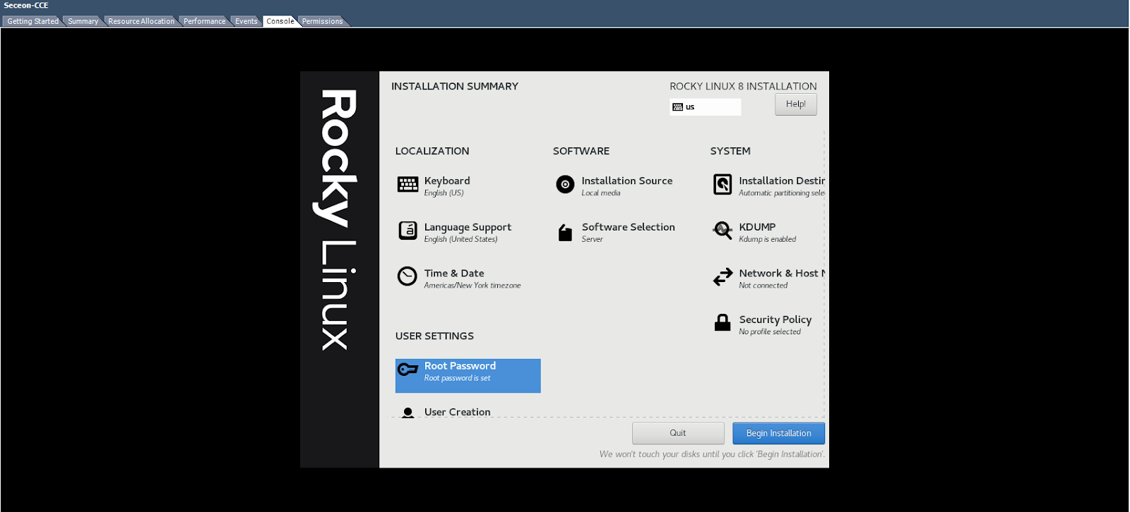 Rocky Linux - Server Setup for CCE, LTS, OpenVAS, EDR and all other non ...