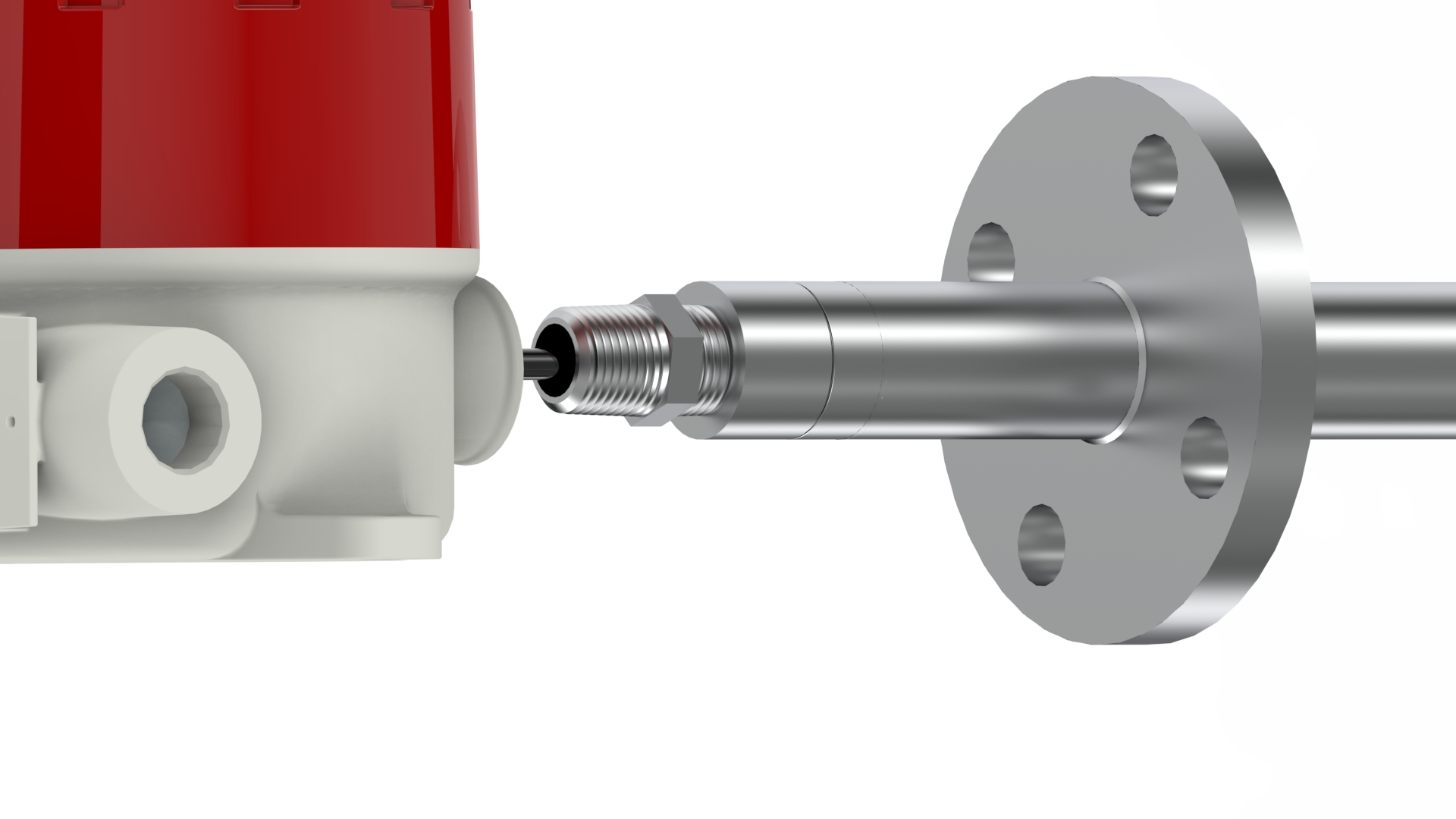 Ultralong TT sensor and density meter assembly Rheonics