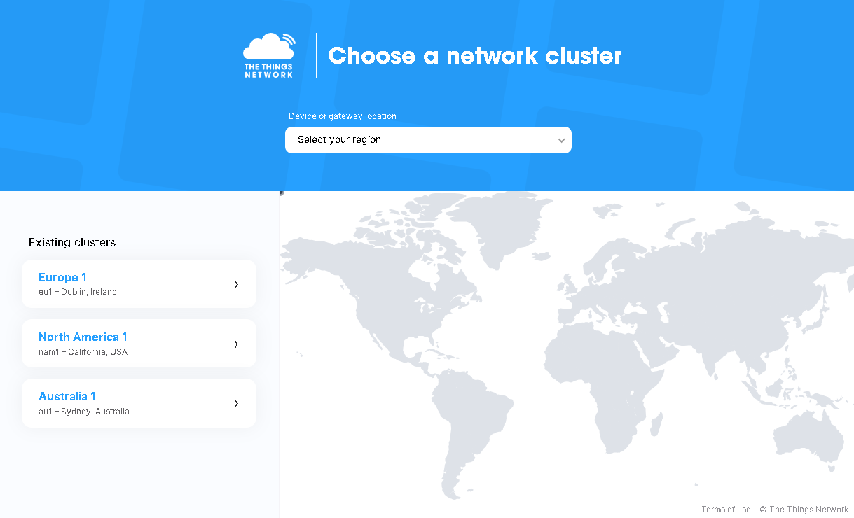 Figure 3: TTN network cluster