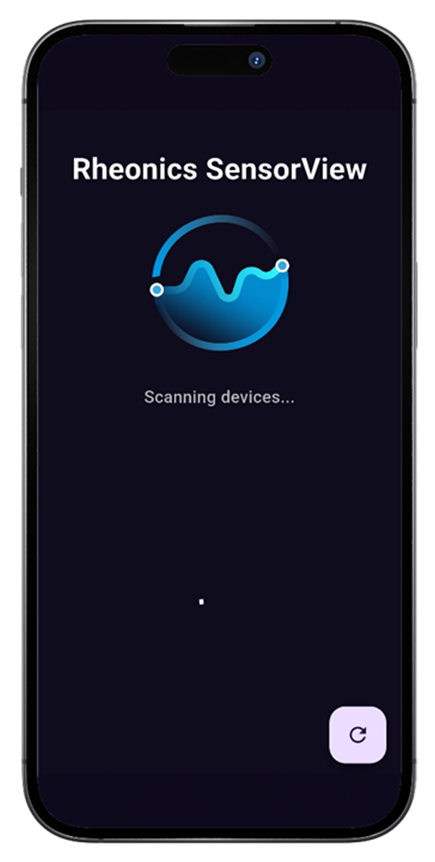 Figure 1: Rheonics SensorView App