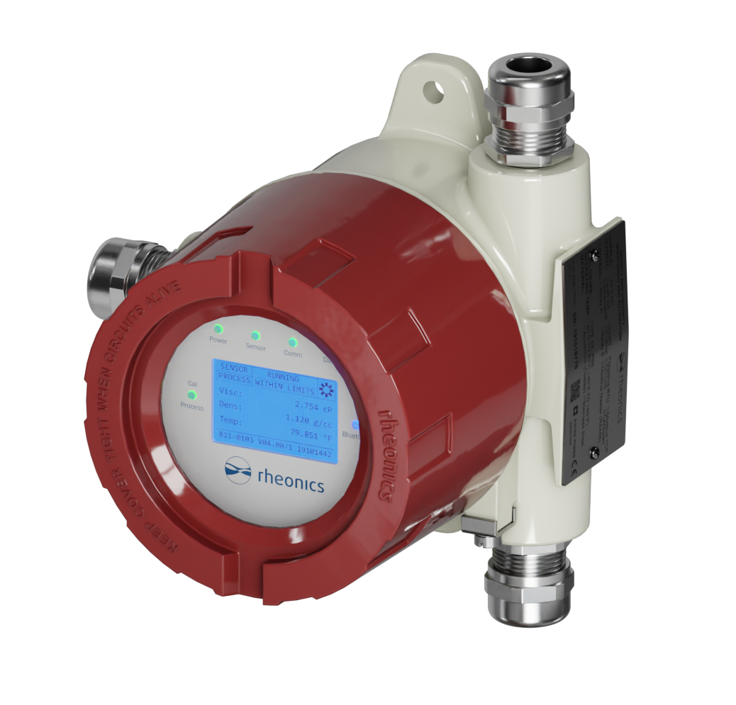 SME-TRD transmitter shown in a non-standard mounting position