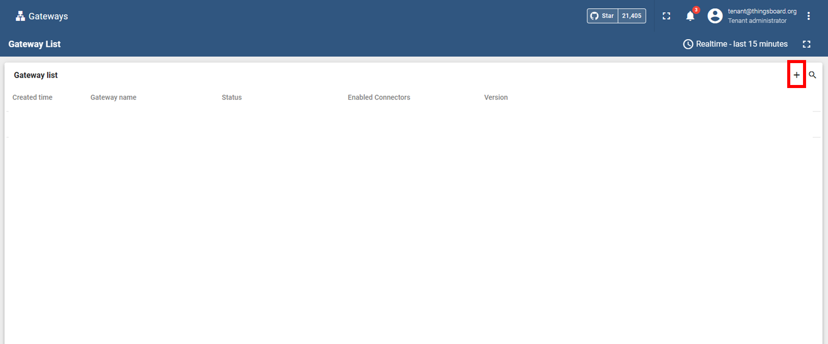 Figure 4: Add Gateway.