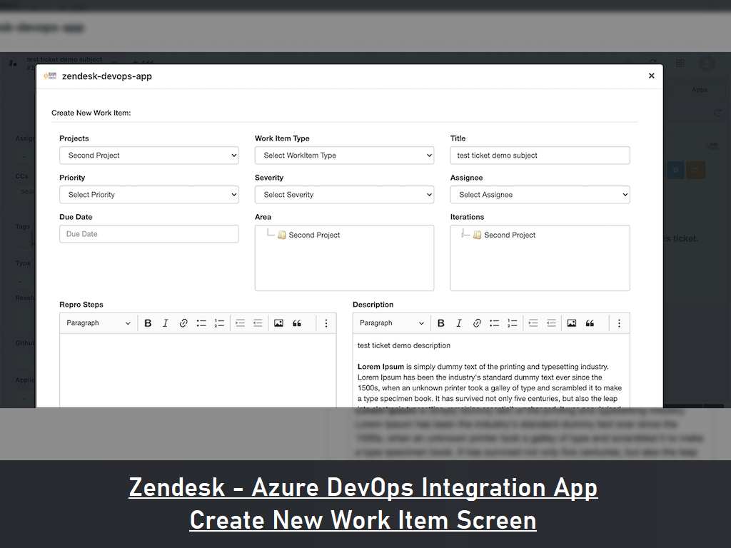 Zendesk AzureDevops Connector, Freshdesk AzureDevops Connector, Freshservice AzureDevops Connector, Zendesk - Azure DevOps Integration, Freshdesk - Azure DevOps Integration, Freshservice - Azure DevOps Integration