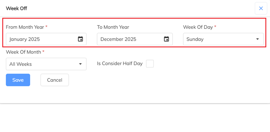 A screenshot of a calendar