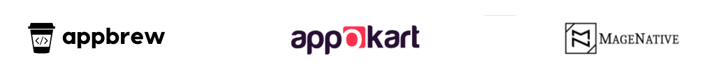 Appbrew, Appokart, Magenative mobile app builders are integrated with Return Prime