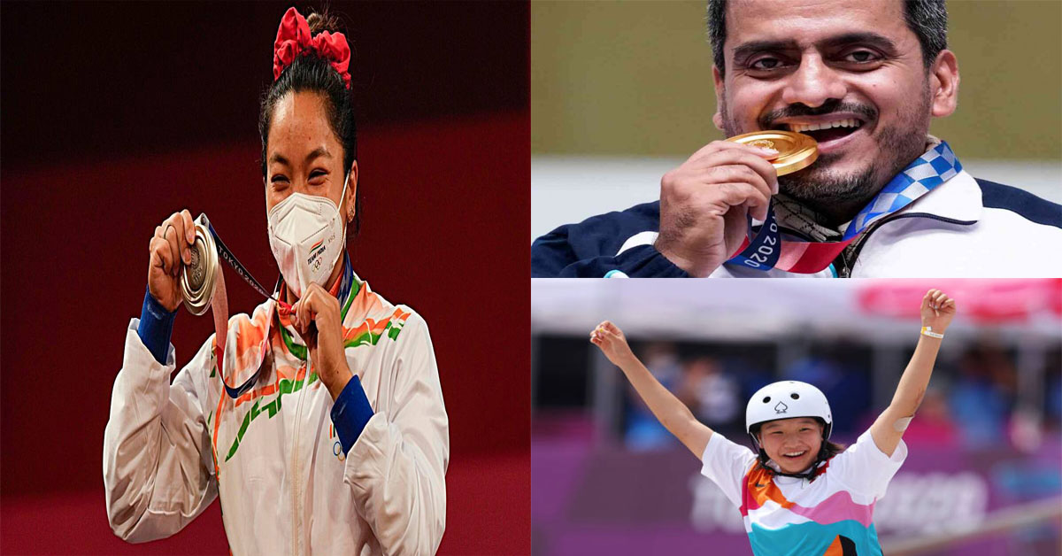 অলিম্পিকে অনন্য নজির Tokyo Olympic