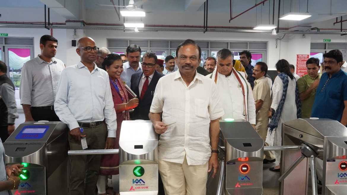 Parliament Committee visit at Water Metro