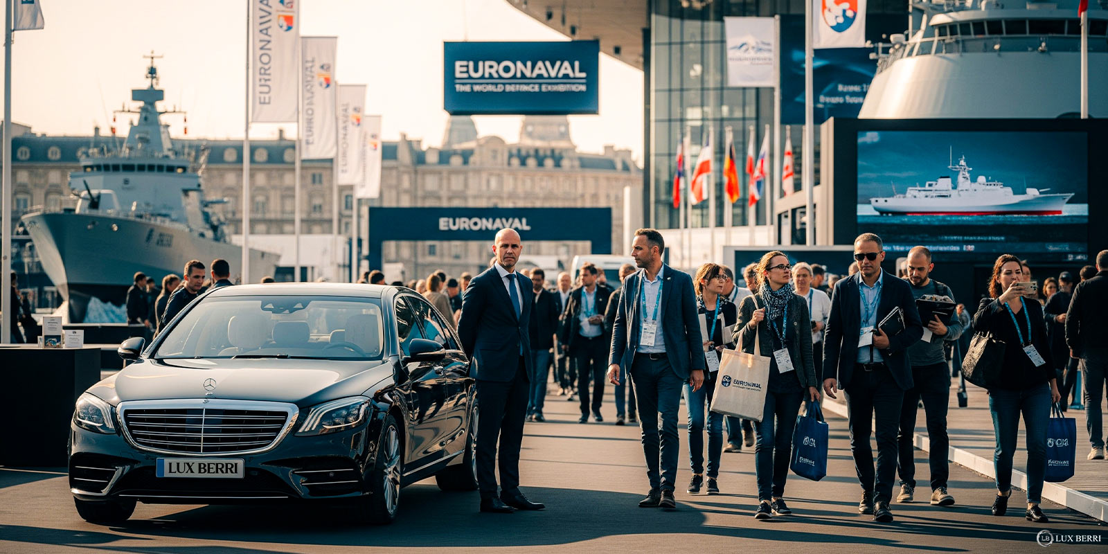 Eurosatory Chauffeur Service Paris | Luxury Transfer to Villepinte
