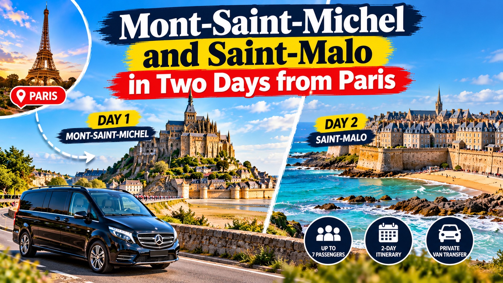 Mont-Saint-Michel and Saint-Malo