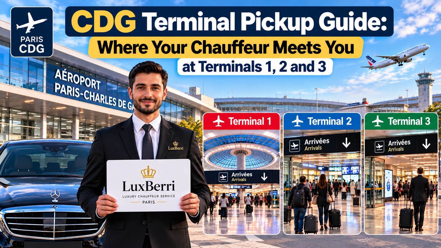 CDG Terminal Pickup Guide