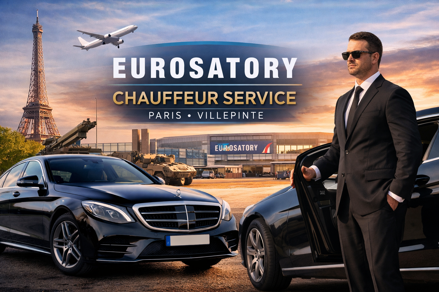 Eurosatory Chauffeur Service Paris
