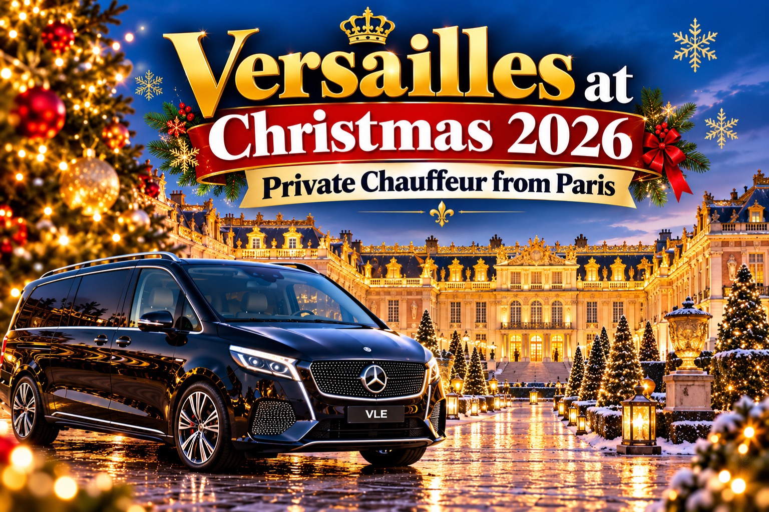 Versailles Christmas Private Chauffeur