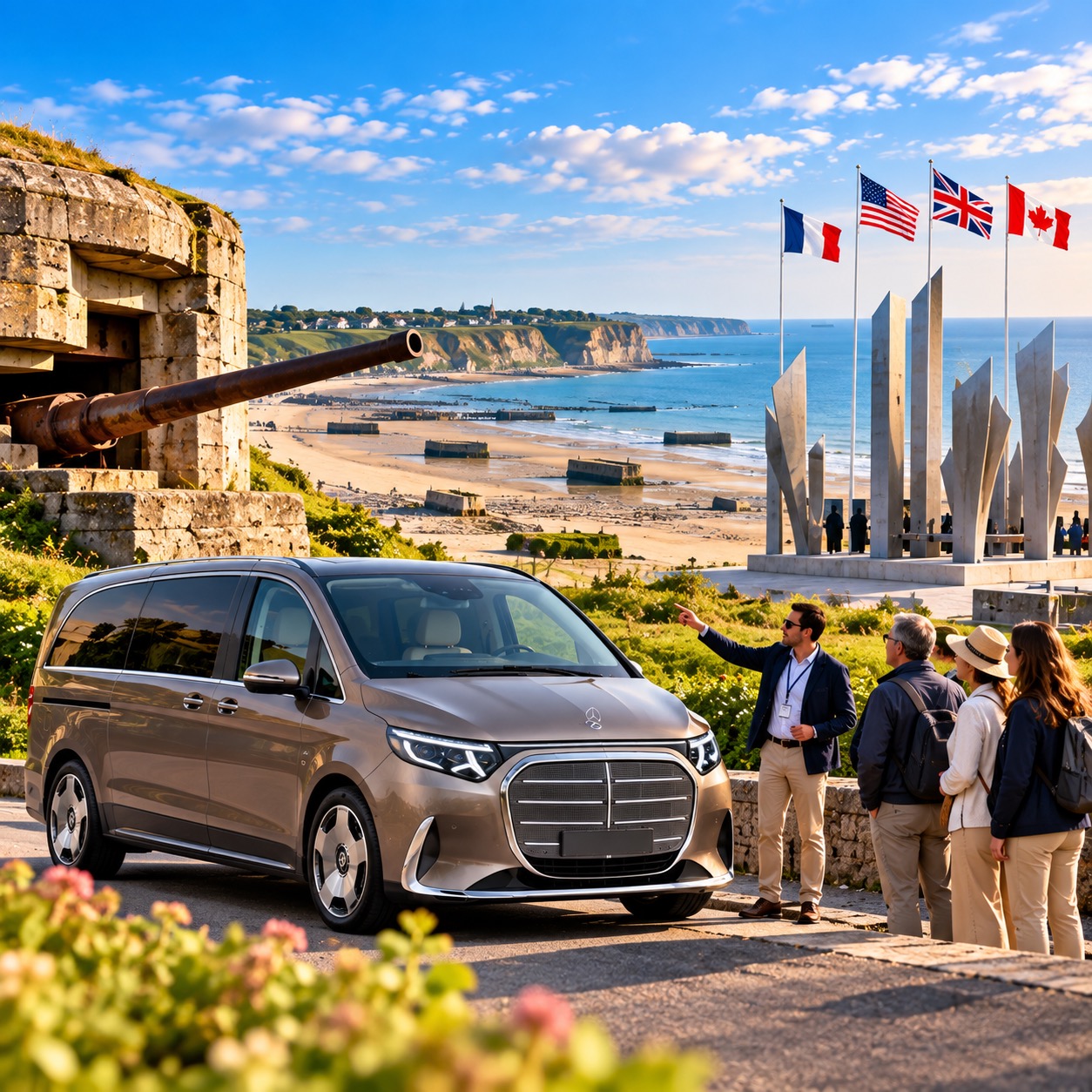 Normandy D-Day Tour from Paris with a Guide