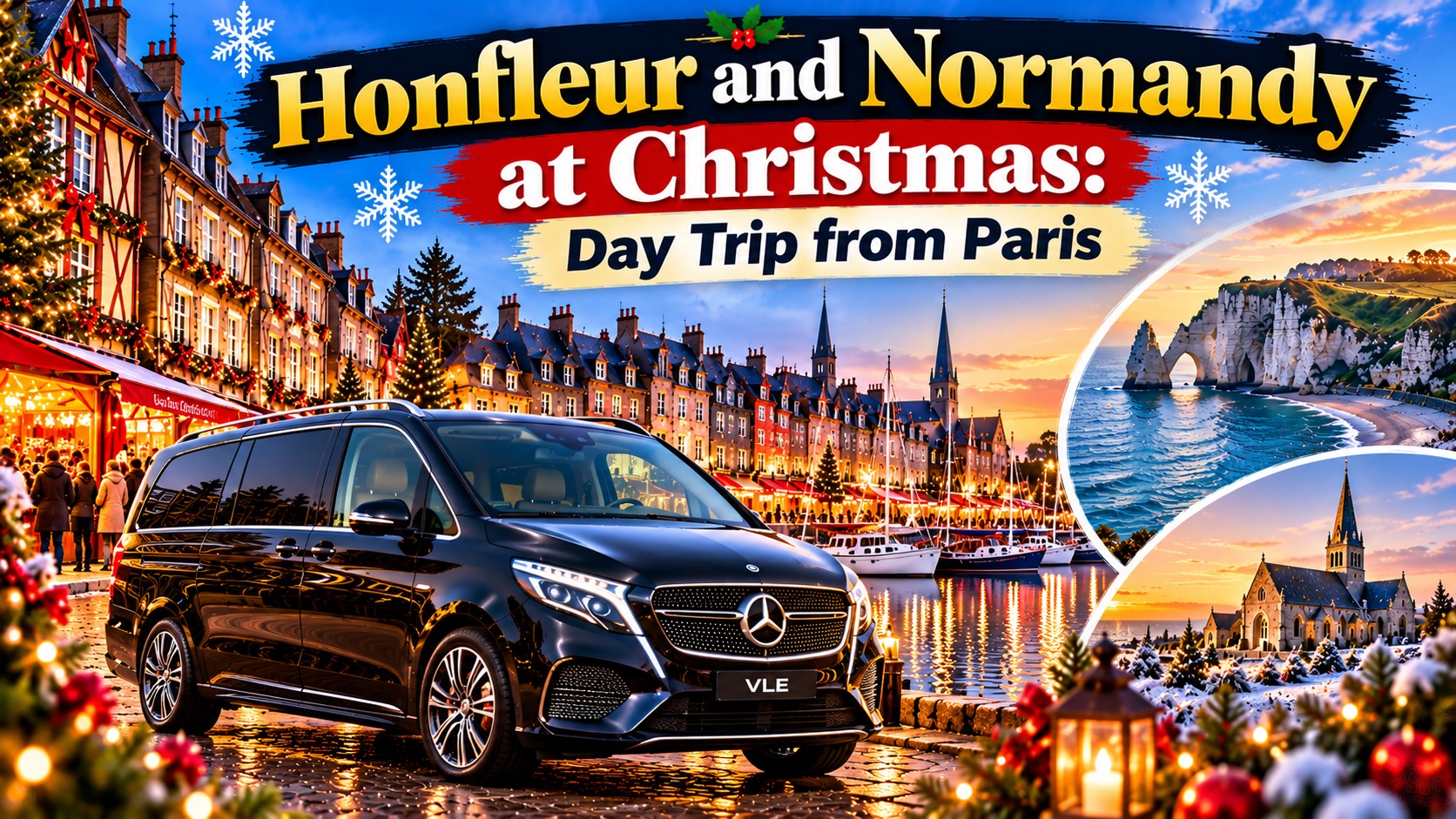 Honfleur Normandy Christmas Day Trip