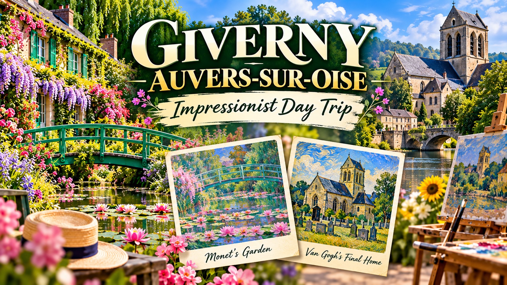 Giverny and Auvers-sur-Oise