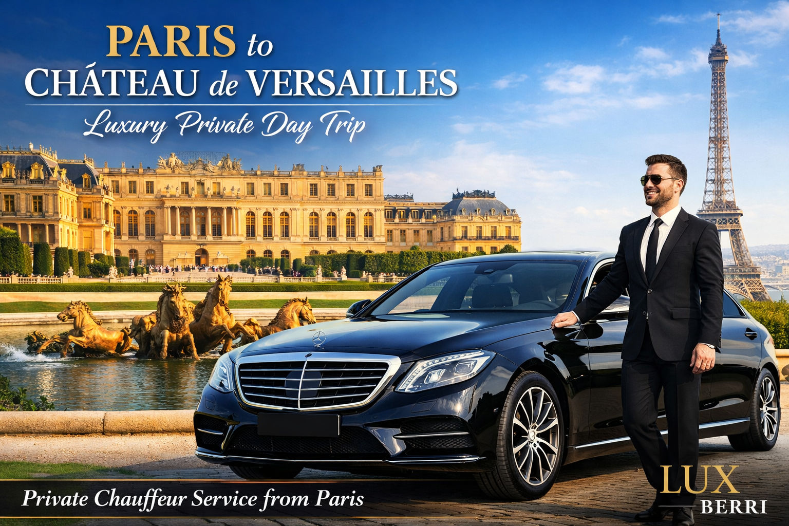 Paris TO Château de Versailles